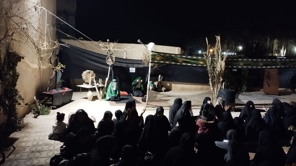 برگزاری مراسم شب قدر در بیت العباس کاشمر