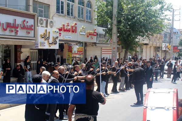 اجرای مراسم شاه‌حسین گویان در شهرستان فردیس