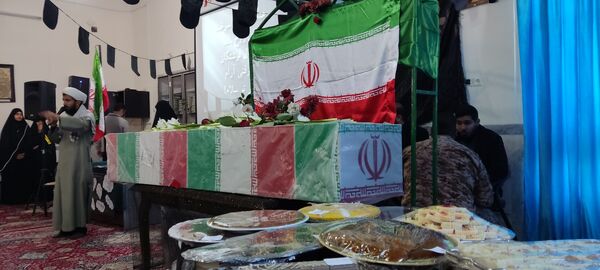 مراسم وداع با شهید گمنام در دبیرستان شهید هاشمی نژاد نیشابور