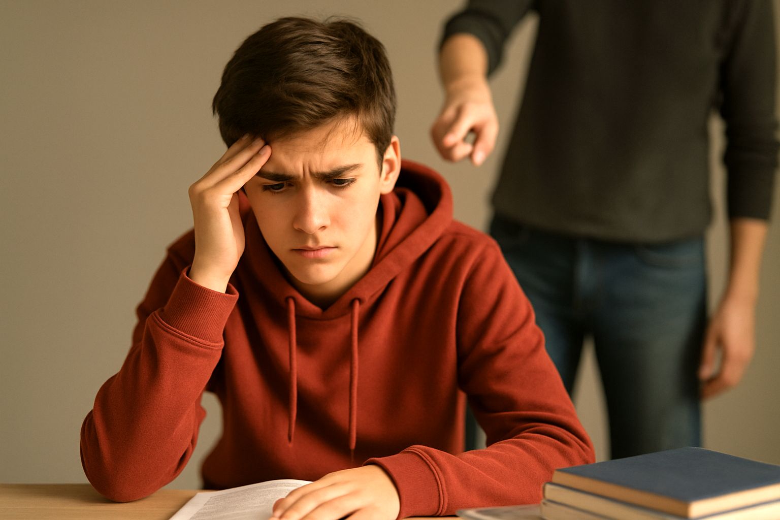 نمره‌محور بودن والدین،سلامت روانی نوجوان را به خطر می‌اندازد