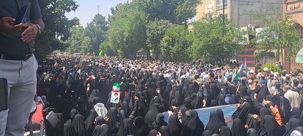 راهپیمایی جمعه خشم و نصر در نیشابور 