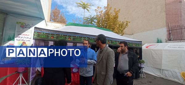 برگزاری مانور زلزله استان اصفهان در دبیرستان شاهد ظهور ناحیه یک 