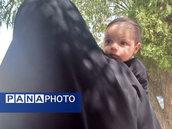 قافله عزاداری تاسوعای حسینی در شهر حبیب آباد