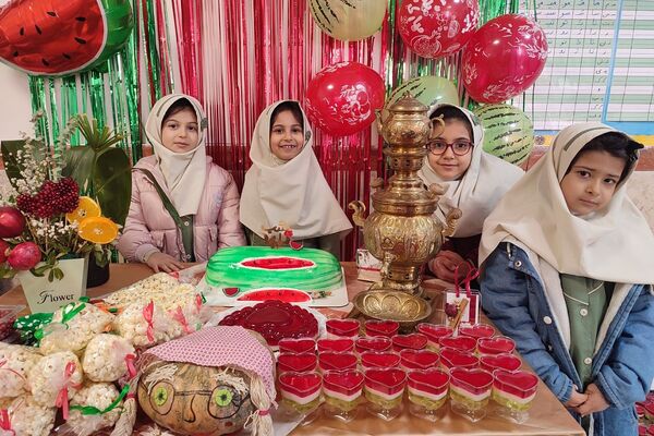 جشن شب یلدا در مدارس ناحیه دو شهرری 