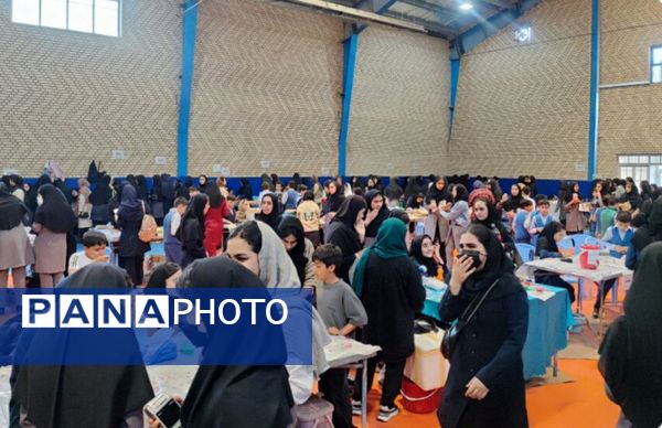 بازارچه کسب و کار دانش‌آموزی دبیرستان پردیسان سملقان