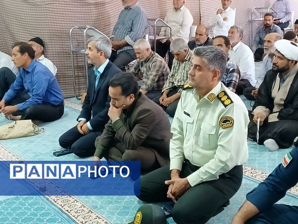 نماز عبادی سیاسی جمعه در شهرستان خلیل‌آباد