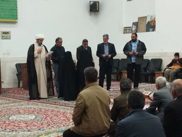جشن روز مادر و ولادت حضرت زهرا س در مسجد جامع روستای مهدی آباد خلیل آباد 
