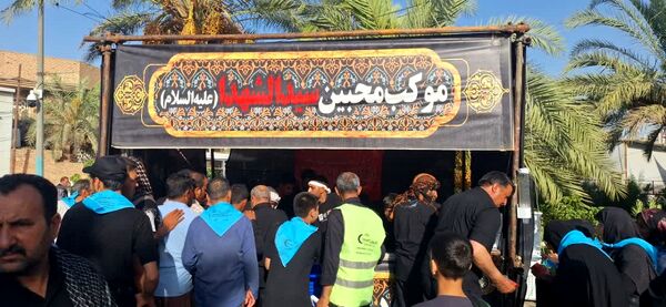 حضور کاروان زائر اولی‌های قم در کربلا