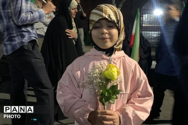 اجتماع و رزمایش دختران جان فدای ایران در میدان نماز شهرری 