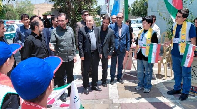 موکب حسینی آموزش‌وپرورش ناحیه یک کرمانشاه؛ آغاز فصل خدمت به زائران اربعین