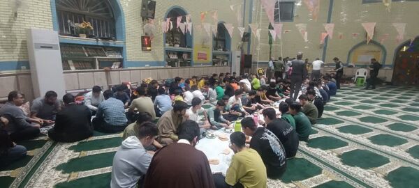 مراسم پرشور اعتکاف دانش‌آموزی در فریدونکنار