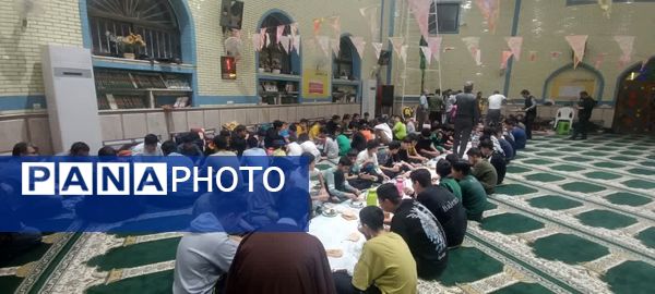 مراسم پرشور اعتکاف دانش‌آموزی در فریدونکنار