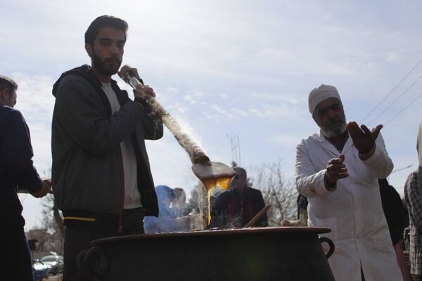 یازدهمین جشنواره سمنو درق در بجنورد 