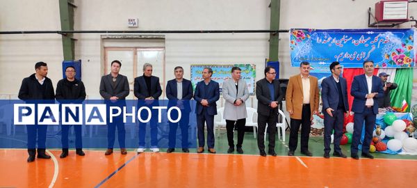 افتتاحیه مسابقات جام اقتدار فوتسال در سالن ۱۳ آبان شهرستان شیروان 