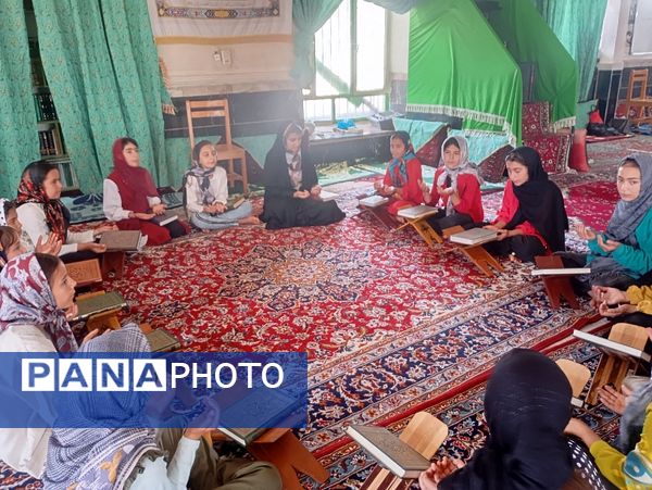 برگزاری کلاس تابستانی قرآن در روستای گزکوه