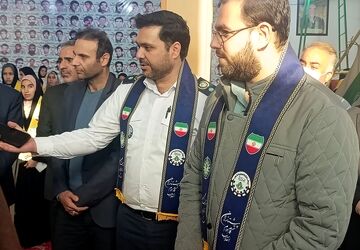 حضور قائم‌مقام سازمان دانش‌آموزی در مراسم اعتکاف دانش‌آموزان پیشتاز بام و صفی‌آباد