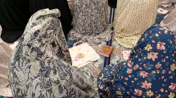 اولین روز اعتکاف دانش‌آموزی ناحیه 2 کرج و شهرستان فردیس