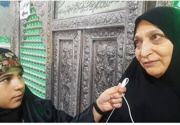 گفت‌وگوی صمیمانه با حافظان قرآن در امامزاده اسحاق(ع)