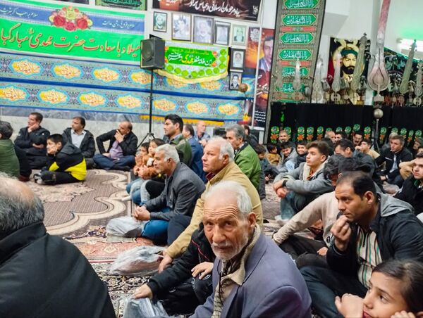 جشن ولادت حضرت مهدی (عج) در روستای فدافن