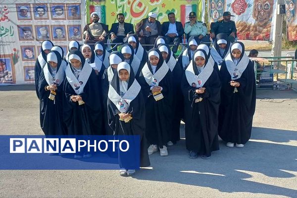 رزمایش اقتدار بسیجیان شهرستان فاریاب 