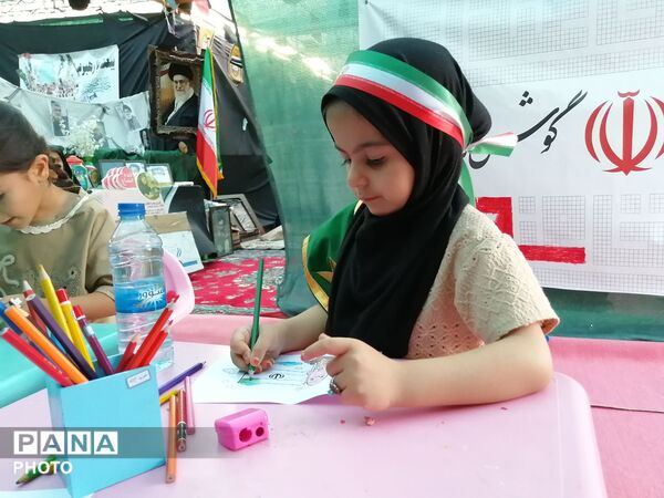  خدمت صادقانه خادمان و پذیرایی گرم از زائران در موکب تنکمان