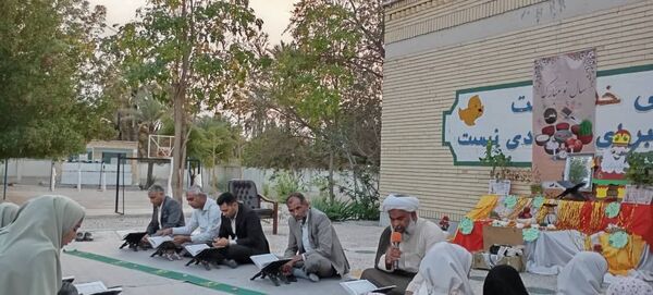 روزه اولی‌های دبستان مولوی فین، مهمانان ویژه‌‌‌ سفره افطار