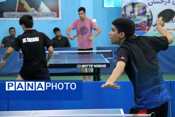 مسابقات تنیس روی میز مدارس سمپاد کشور در مقطع متوسطه دوم