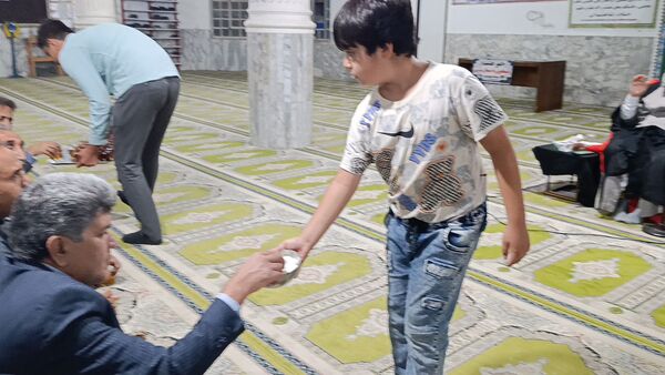 مراسم بزرگداشت شهدای دولت در مسجد جامع آشخانه