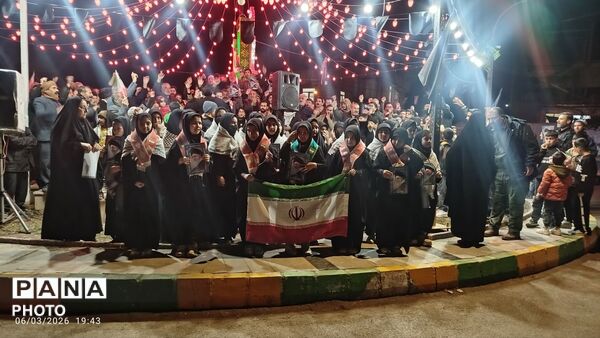 یکپارچگی مردم روستای ارزنه در خوانخواهی رهبر شهید، حضرت آیت الله خامنه ای