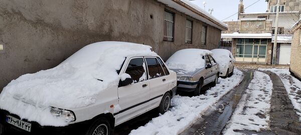 اولین بارش برف در سال ۱۴۰۳  در نیشابور