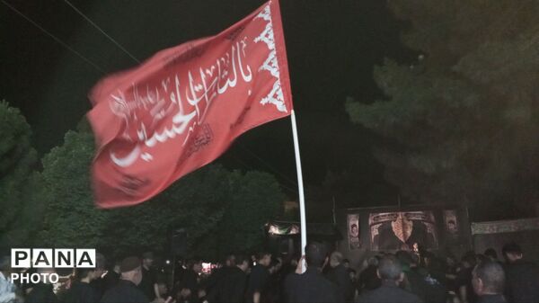 مراسم عزاداری در شب هفتم ماه محرم