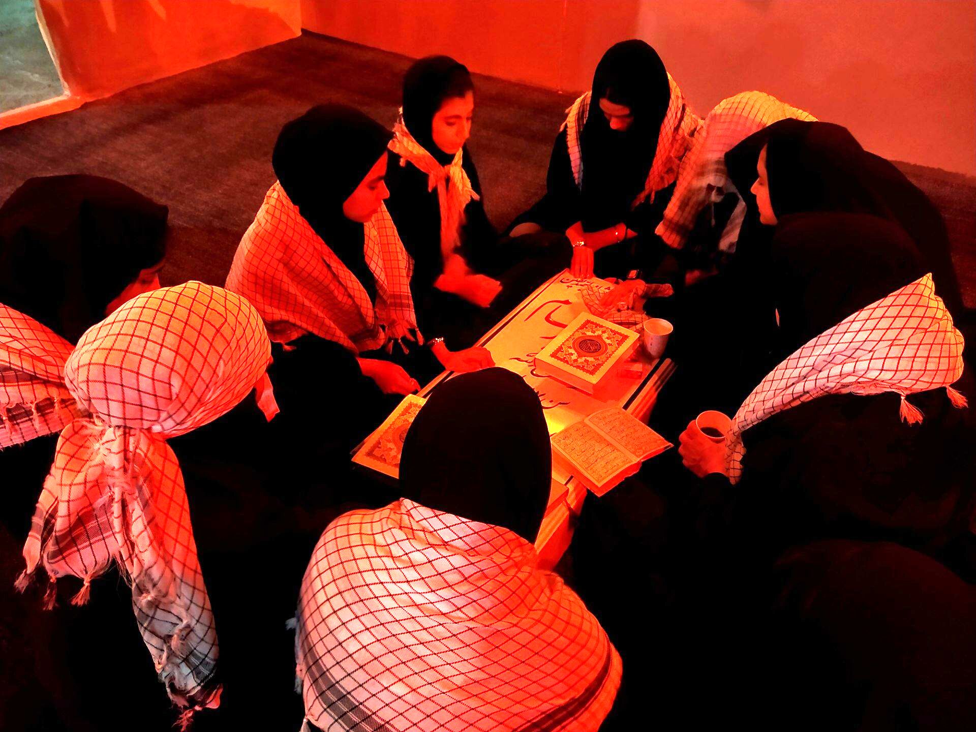 اردوی راهیان نور دانش‌آموزان ناحیه 2 قم