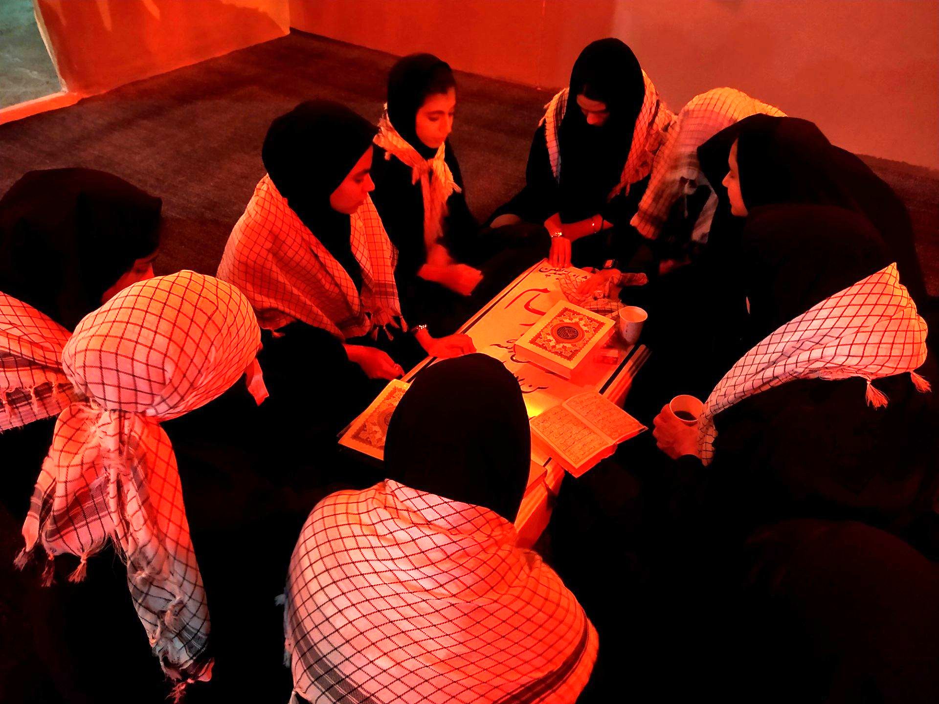 اردوی راهیان نور دانش‌آموزان ناحیه 2 قم