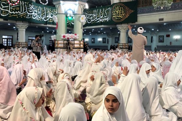 جشن بندگی دختران ناحیه دو شهرری 