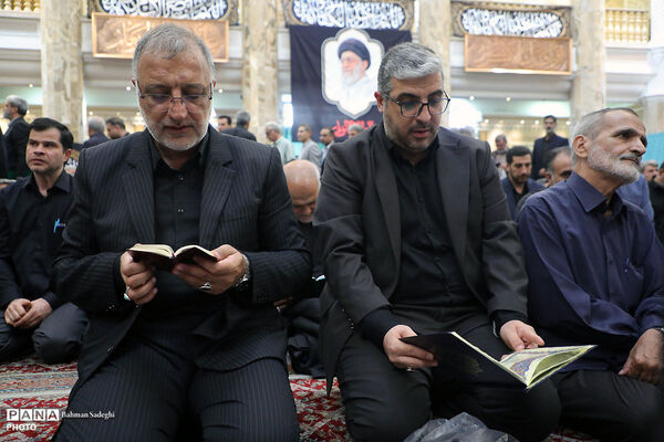مراسم ترحیم و گرامیداشت حاجیه خانم اسکندری مادر شهیدان مظفر