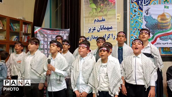هم‌ صدایی جان‌ فدایان ملکانی در جشن میلاد امام رضا (ع)