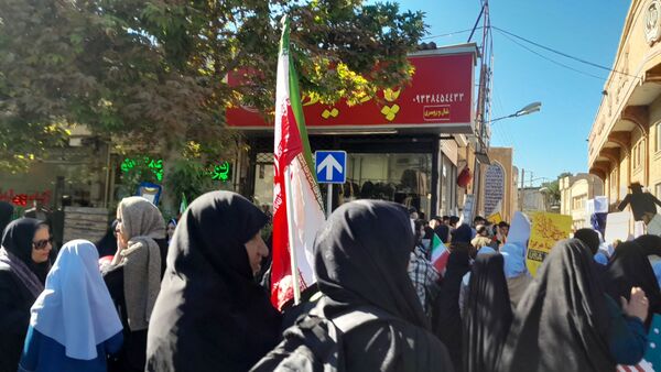 راهپیمایی ۱۳آبان در نیشابور 