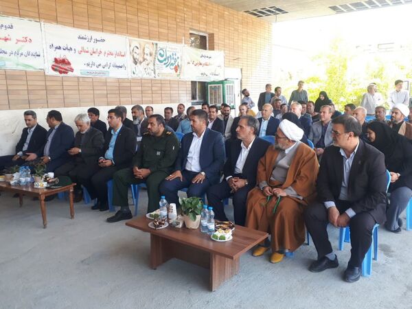 افتتاح ساختمان بهزیستی، افتتاح گود کشتی، کلنگ زنی بیمارستان پورسینا و افتتاح فاز ۳ پروژه مرغ مادر در شهرستان سملقان