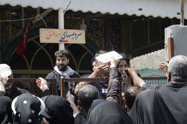 آیین پیاده‌روی جاماندگان اربعین در گچساران 