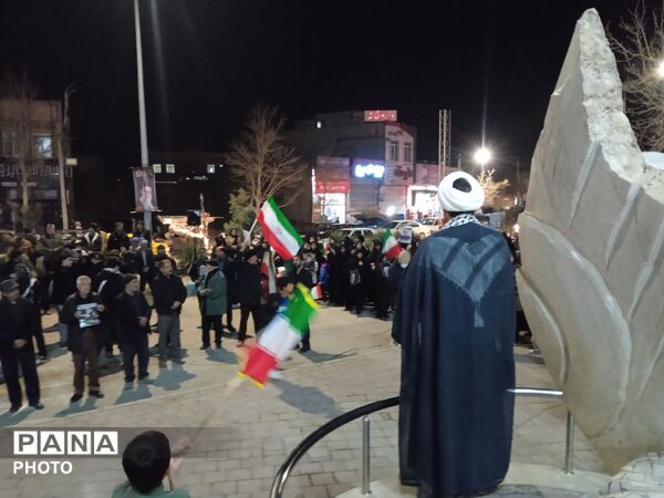  تجمع بزرگ مردم غیور و خونخواه شهرستان نیشابور