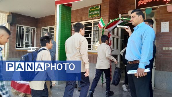 مراسم آیین بازگشایی مدرسه ابوریحان بیرونی