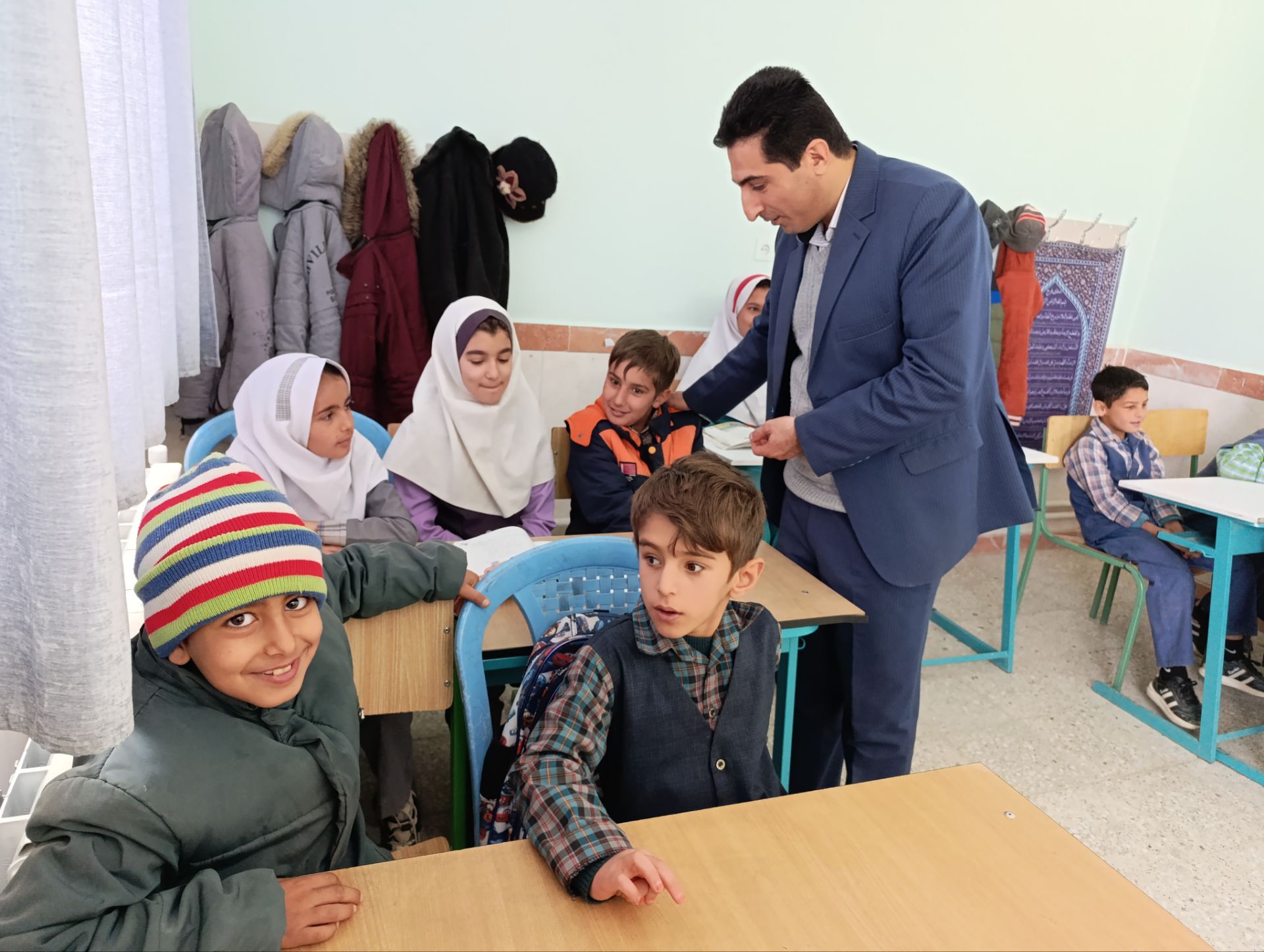 بازدید از مدارس ابتدایی شهرستان بن
