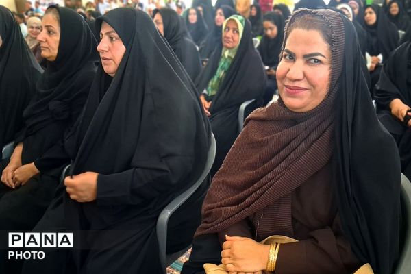  آیین تکریم و معارفه فرمانده ناحیه مقاومت بسیج شهرستان باشت