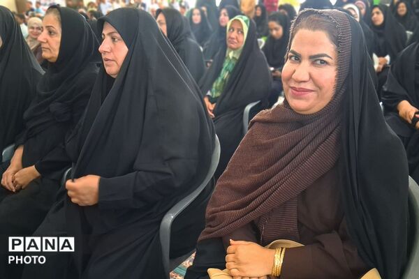  آیین تکریم و معارفه فرمانده ناحیه مقاومت بسیج شهرستان باشت