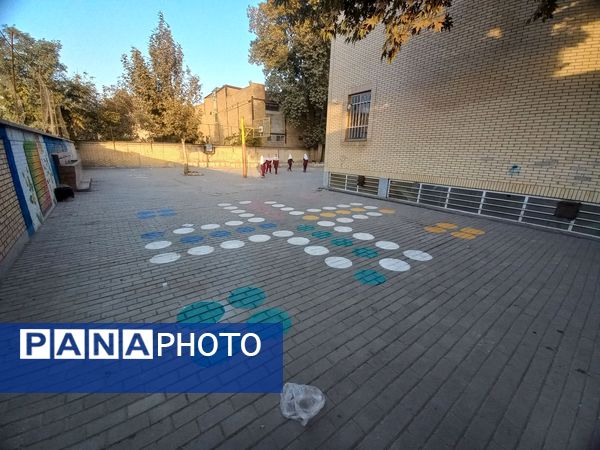 پروژه حیاط پویا در دبستان  شطیطه نیشابور
