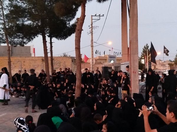 شبیه خوانی عصر عاشورا در روستای فدافن