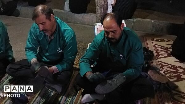 موکب واکس صلواتی روستای کفکی در اجتماعات مردمی بلوار فضل نیشابور 