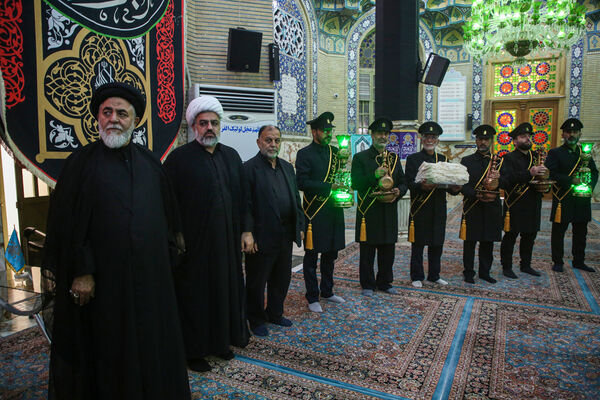 آیین «عهد عاشقی» با حضور اصحاب رسانه در مسجد جمکران
