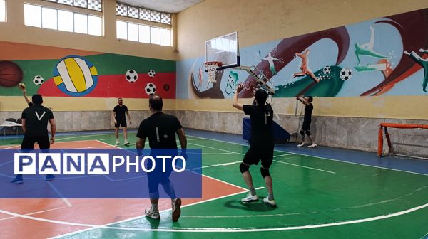 افتتاحیه مسابقات والیبال به‌مناسبت دهه مبارک فجر در نیشابور