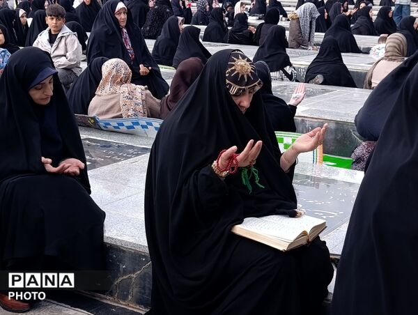 مراسم دعای عرفه در اهر